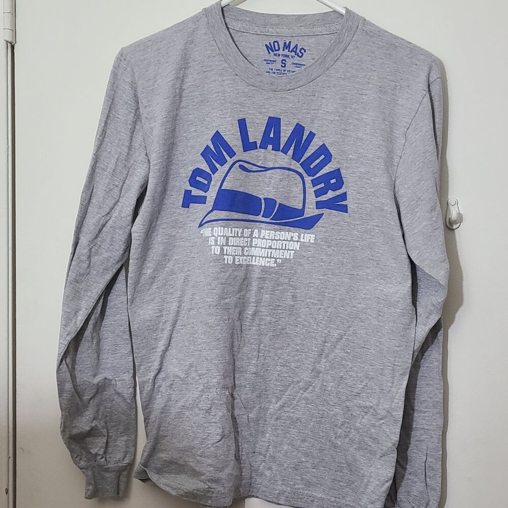 Dallas Cowboys Tom Landry Quote T-Shirt Small Rare